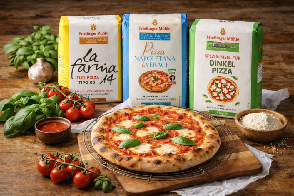Skvělá pizza začíná správnou moukou