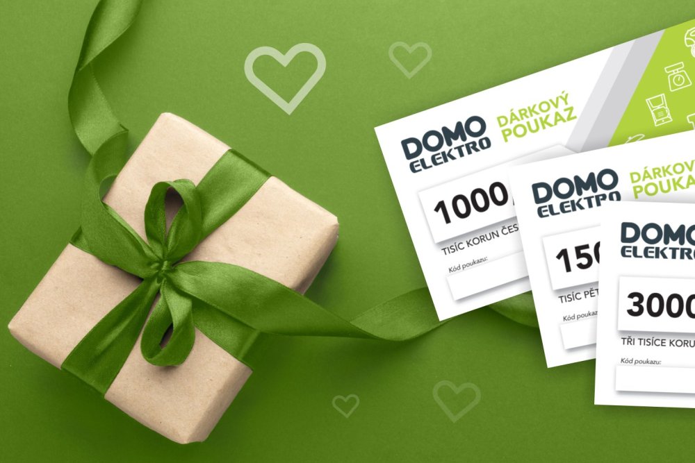 Dárkové poukazy DOMO
