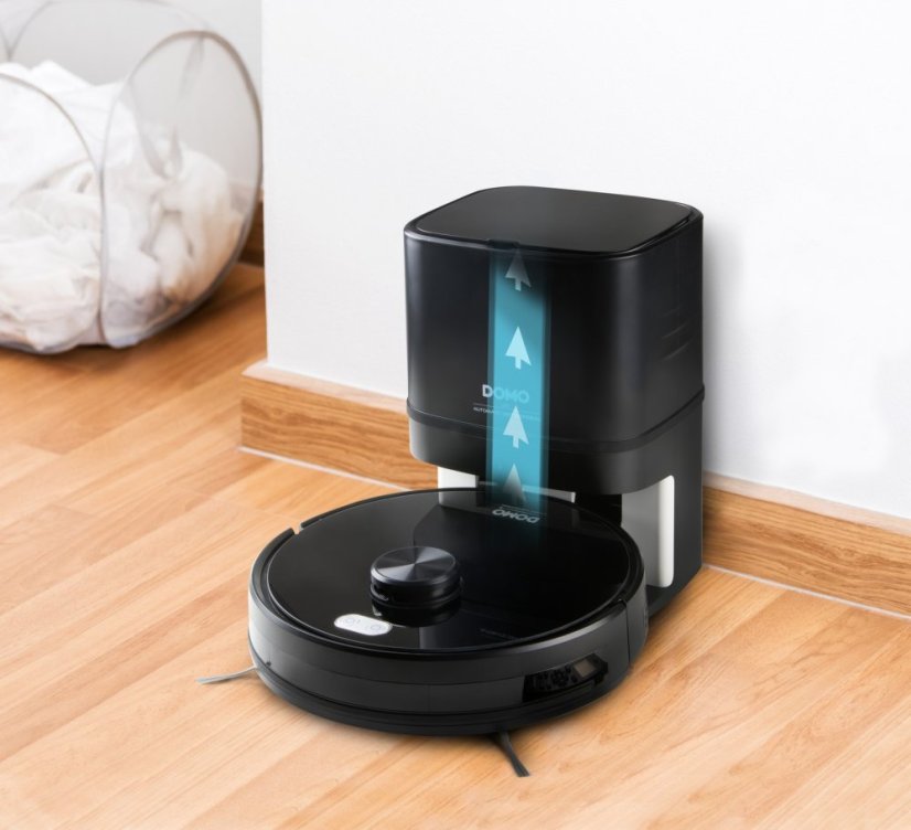 Robotický vysavač s čistící stanicí a mopem - DOMO DO7298S