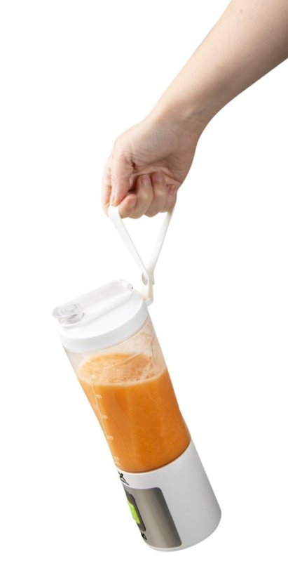 Aku smoothie mixér X-Power to go 120W - bílý - DOMO DO752BL