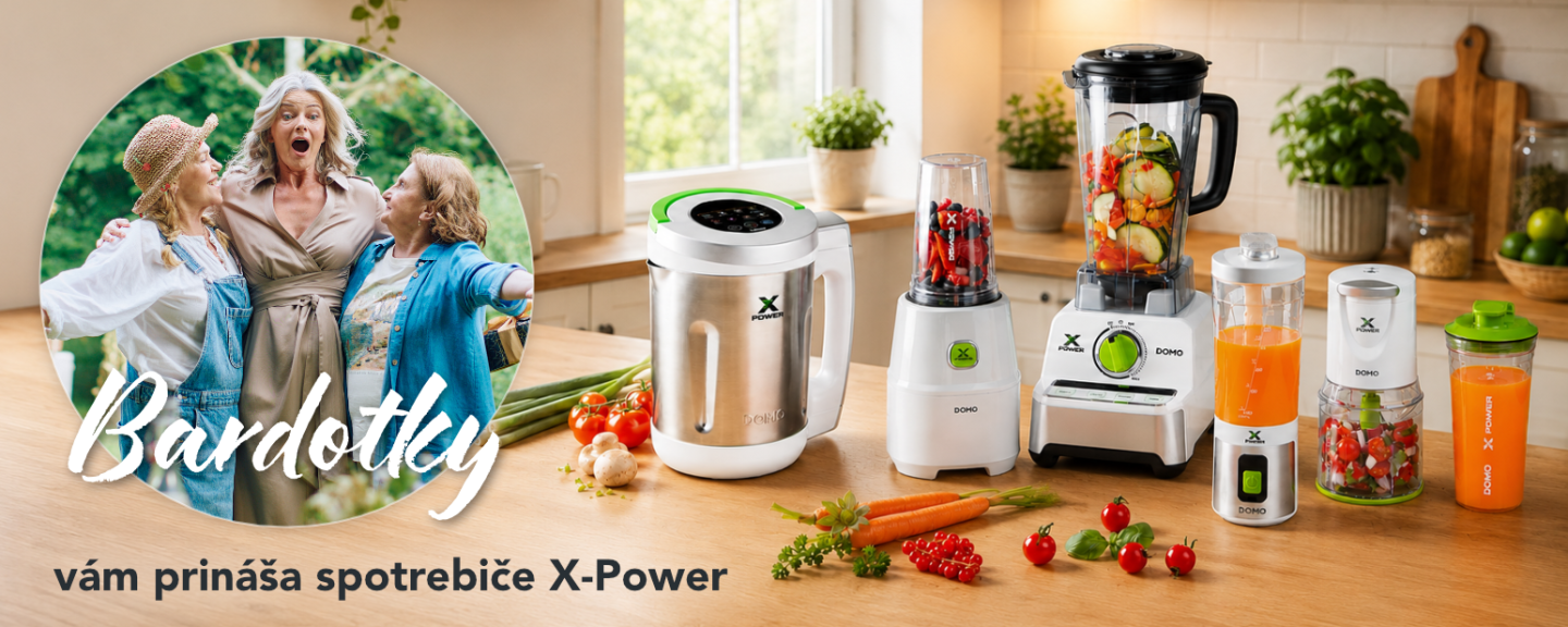 (česky) Článok: Supersilný rad X-Power: keď kuchynský spotrebič naozaj zaberie