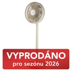 Stojanový ventilátor 2v1 - piesočná farba - DOMO DO8158