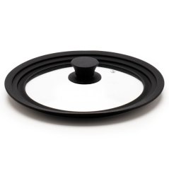 DOMO pokrievka univerzálna sklenená 22-26 cm