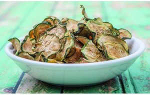 Cuketové chipsy Cuketové chipsy