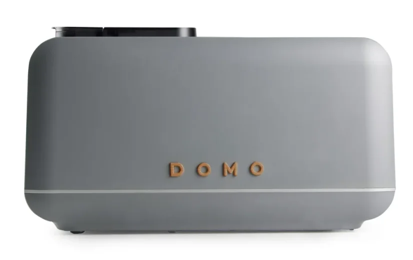 Zmrzlinovač s kompresorem - šedý - WOOD YOU - DOMO DO9306I