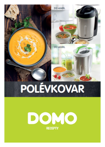 Obálka knihy recepty k polévkovaru