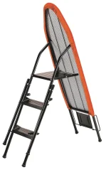 Žehlicí prkno se schůdky 2v1 - oranžové Jata JT-848E