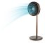 Stojanový ventilátor s 3D osciláciou - Wood Style - DOMO DO8155
