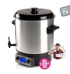 Zavárací hrniec nerezový s LCD - DOMO DO42325PC