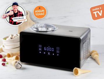 Zmrzlinovač s kompresorem a jogurtovač - DOMO DO9252I Zmrzlinovač s kompresorem a jogurtovač - DOMO DO9252I