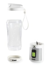 Aku smoothie mixér X-Power to go 120W - biely - DOMO DO752BL