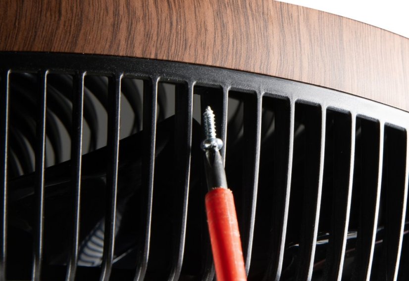 Stojanový ventilátor s 3D osciláciou - Wood Style - DOMO DO8155