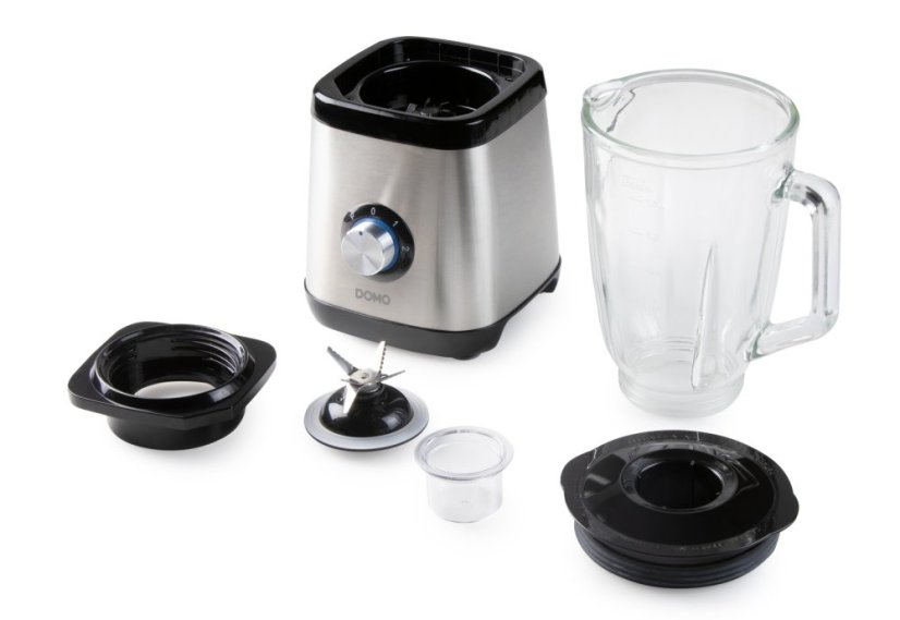 Stolní mixér se skleněnou nádobou - 1000 W - DOMO DO1133BL