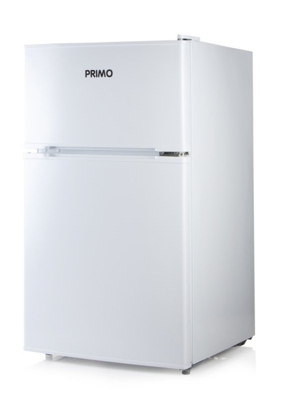 Lednice s mrazákom hore - biela - Primo PR156FR