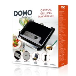Kontaktný gril panini Cool Touch - černý - DOMO DO9245G