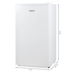 Lednice s mrazákem uvnitř - bílá - Outlet - PRIMO PR144FR/B