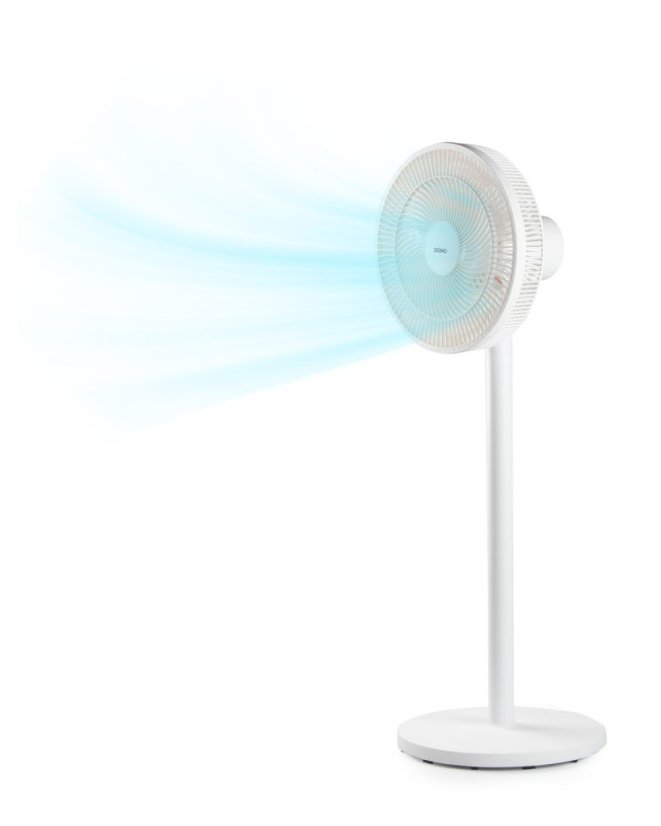 Stojanový ventilátor 2v1 - bílý - DOMO DO8156
