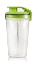 Fľaša na smoothie DOMO nutri mix - transparentná 530 ml