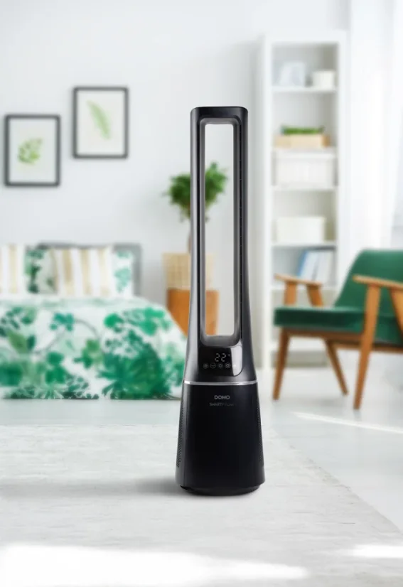 Sloupový ventilátor s čištěním vzduchu 2v1 - DOMO DO8160