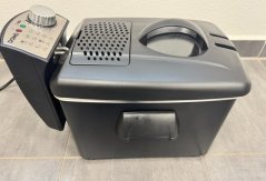 Fritéza nerezová černá - Outlet - DOMO DO1014FR-BF/B