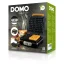 Vaflovač 4x7 s termostatem a časovačem - černý - DOMO DO9281W