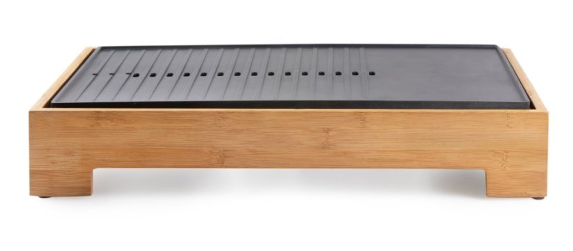 Stolný elektrický gril Plancha - Bamboo Style - DOMO DO9271G