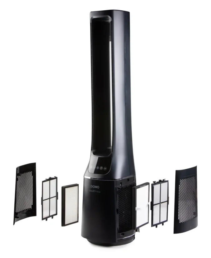 Sloupový ventilátor s čištěním vzduchu 2v1 - DOMO DO8160