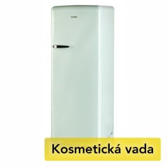 Retro chladnička s mrazničkou vo vnútri - Outlet - DOMO DO91701R/B