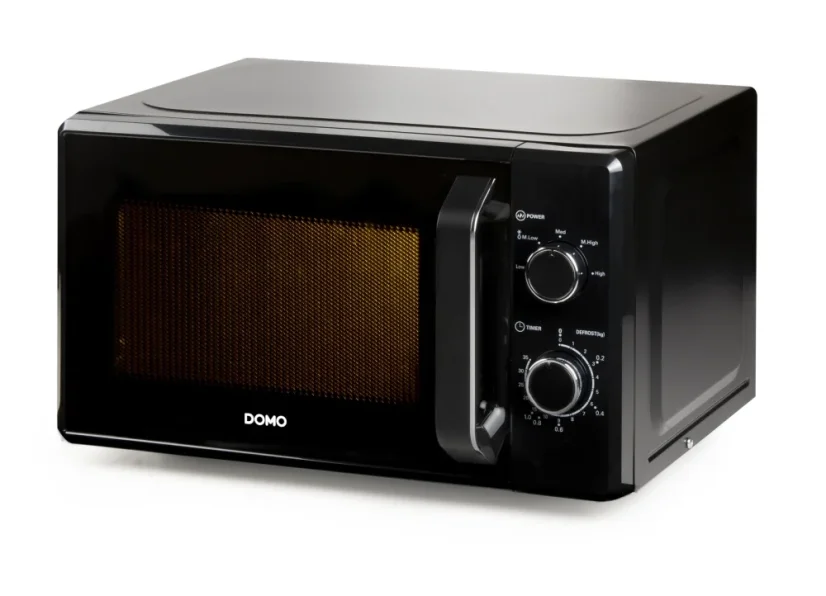 Mikrovlnná rúra - čierna - 20 L - 800 W - DOMO DO2520