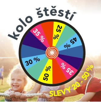 Kolo štěstí SLEVY 20 - 50%