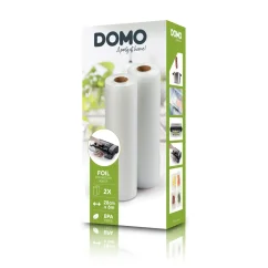 Fólie do vakuovačky 28 cm, délka 6 m, 2 role - DOMO DO327L-ROL28