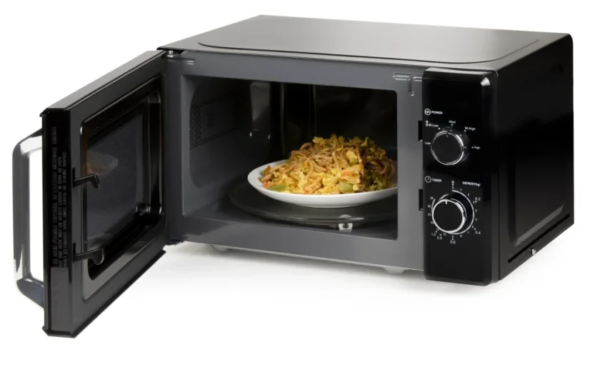 Mikrovlnná rúra - čierna - 20 L - 800 W - DOMO DO2520