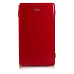 Retro lednice s mrazící přihrádkou - červená - PRIMO PR152RKR