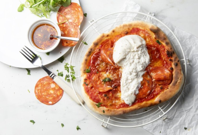 Pizza pec Genius - nerezová, pečící kamen - DOMO DO9289PZ