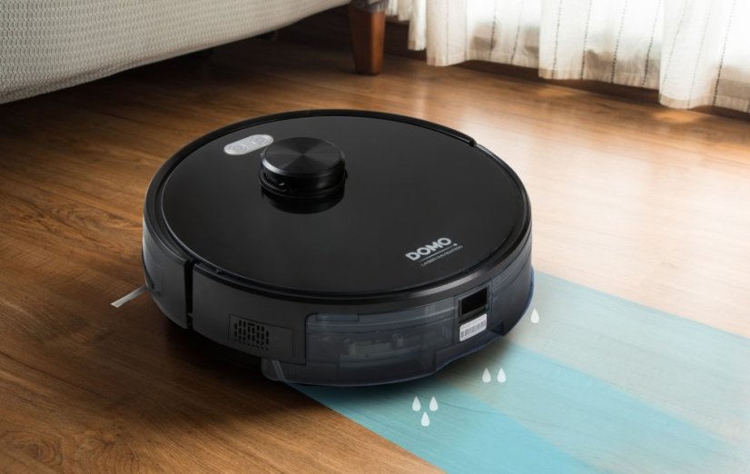 Robotický vysavač s čistící stanicí a mopem - DOMO DO7298S
