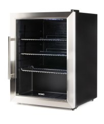 Barová lednice s skleněnými dveřimi - 60 l  - DOMO DO91609BK