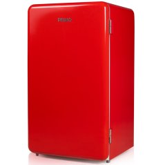 Retro lednice s mrazící přihrádkou - červená PRIMO PR152RKR