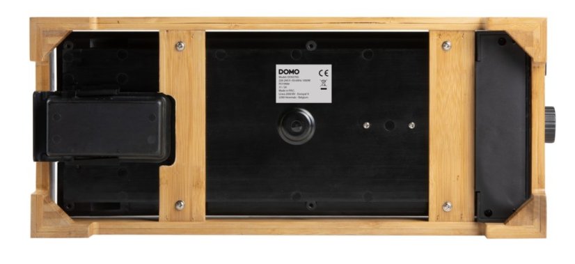Stolný elektrický gril Plancha - Bamboo Style - DOMO DO9270G