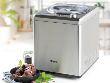 Zmrzlinovač s kompresorem - nerezový - PRIMO PR408IM Zmrzlinovač s kompresorem - nerezový - PRIMO PR408IM