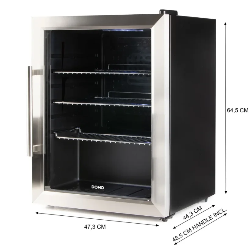 Mini chladnička nápojů - barová lednice - 60 litrů  - DOMO DO91609BK