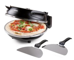 Pizza pec na čerstvú pizzu 400°C - čierna - DOMO DO9285PZ