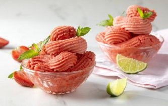 Letný melónový sorbet
