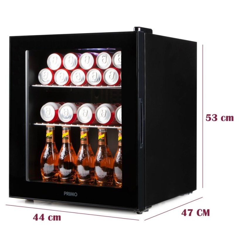 Mini chladnička nápojů - barová lednice - 46 litrů - PRIMO PR178BC