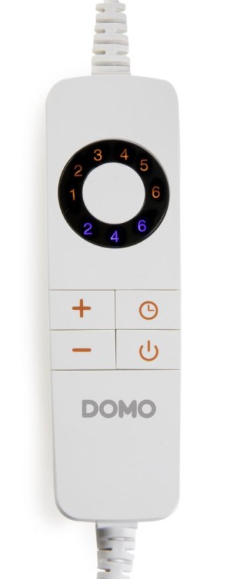 Elektrická vyhřívací deka - jednolůžková 80 x 150 cm - DOMO DO641ED