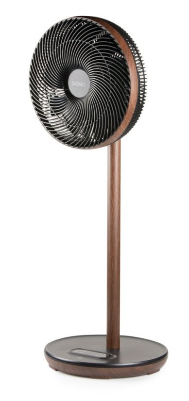 Stojanový ventilátor s 3D osciláciou - Wood Style - DOMO DO8155