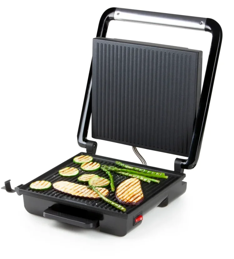 Kontaktní gril panini Cool Touch - černý - DOMO DO9245G