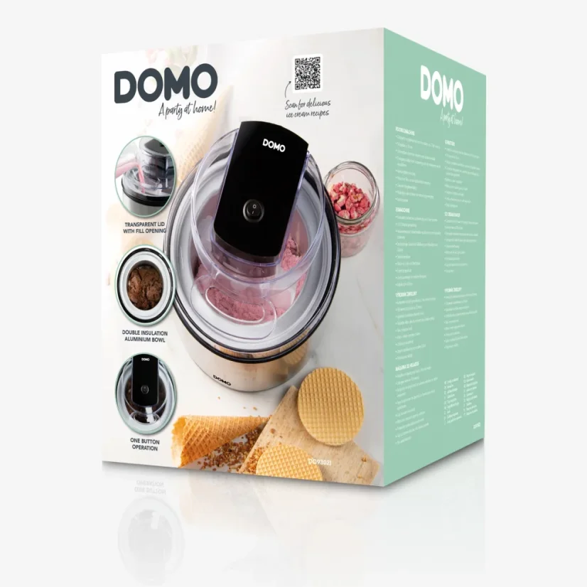 Zmrzlinovač s chladicí nádobou - DOMO DO9302I