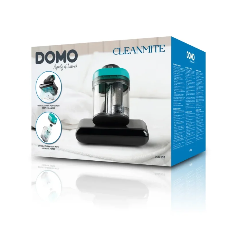 Ruční antibakteriální vysavač Cleanmite s UV lampou 5v1 - DOMO DO255S