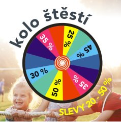 Kolo štěstí SLEVY 20 - 50%