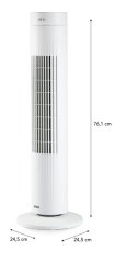 Ventilátor stĺpový s diaľkovým ovládaním - DOMO DO8154